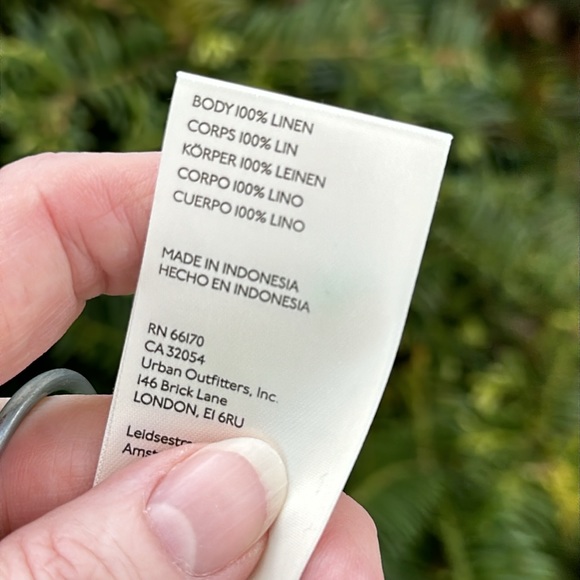 Mauve Linen Suffer Shirt - Picture 11 of 11